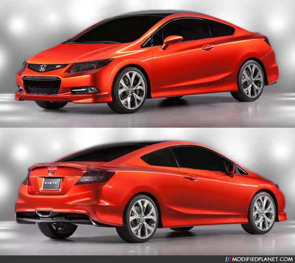 2012 honda civic si coupe. The Honda Civic Si Concept