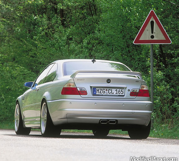 2005 BMW M3 with Hartge Exhaust and Hartge Trunk Spoiler