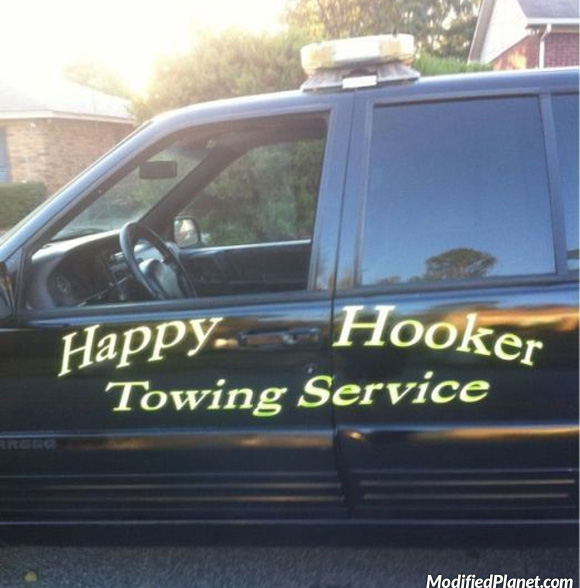 car-photo-1996-jeep-grand-cherokee-laredo-happy-hooker-towing-service-funny