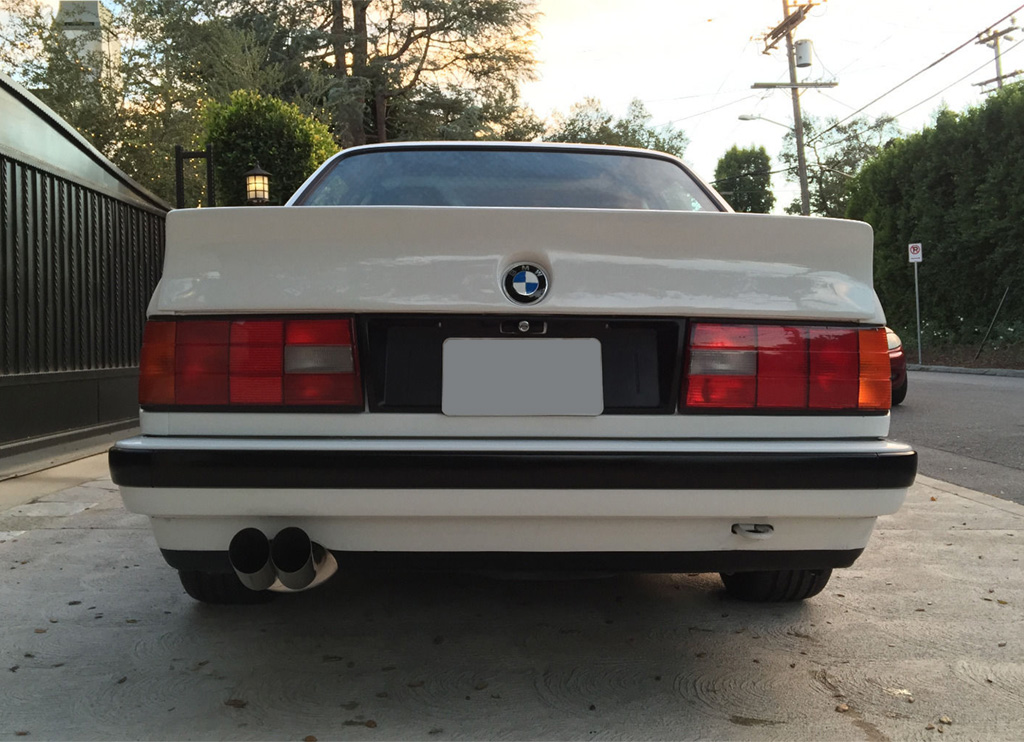 1991 BMW 318is with DTM Rear Muffler